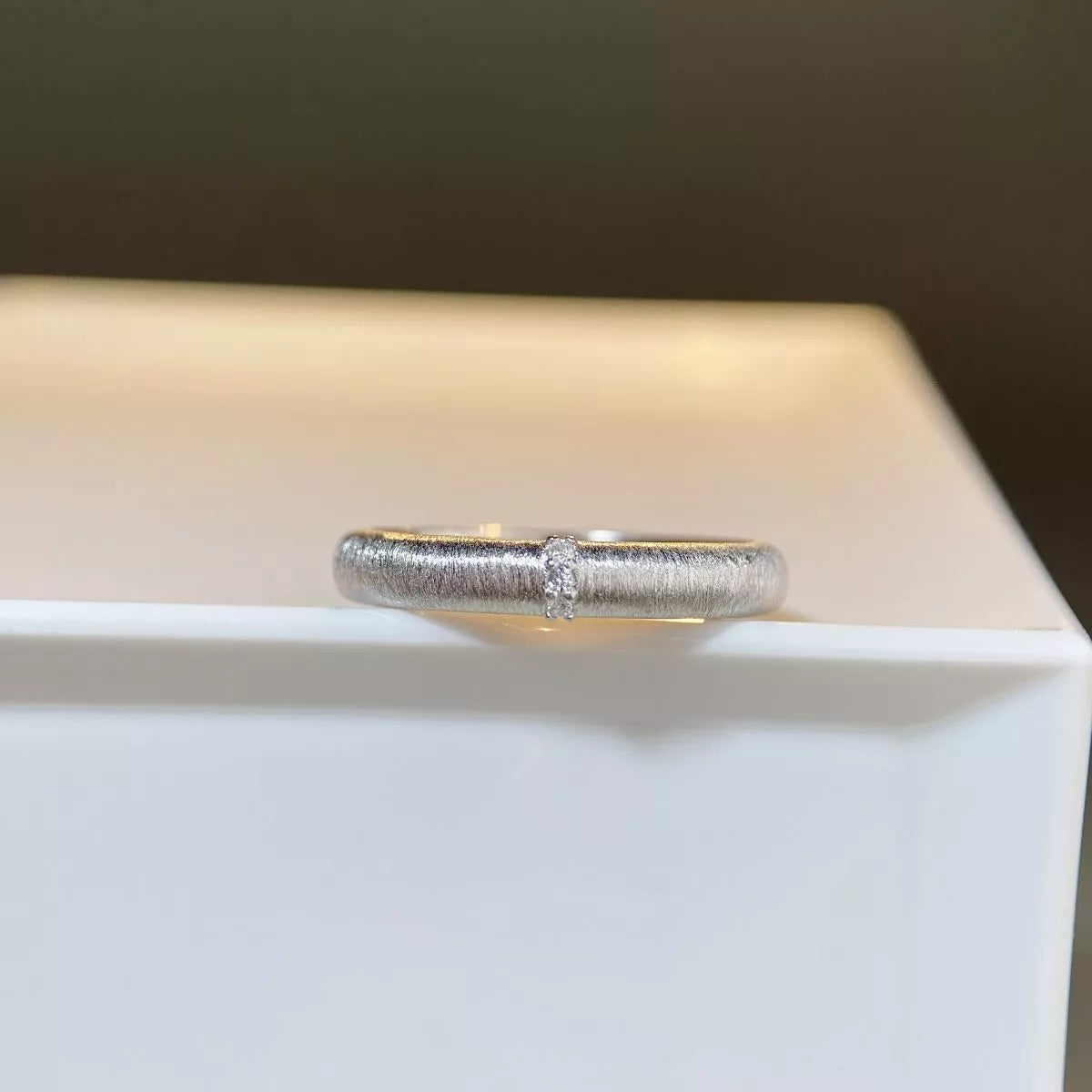 18K Gold-Plated 925 Sterling Silver Zircon Ring for Women