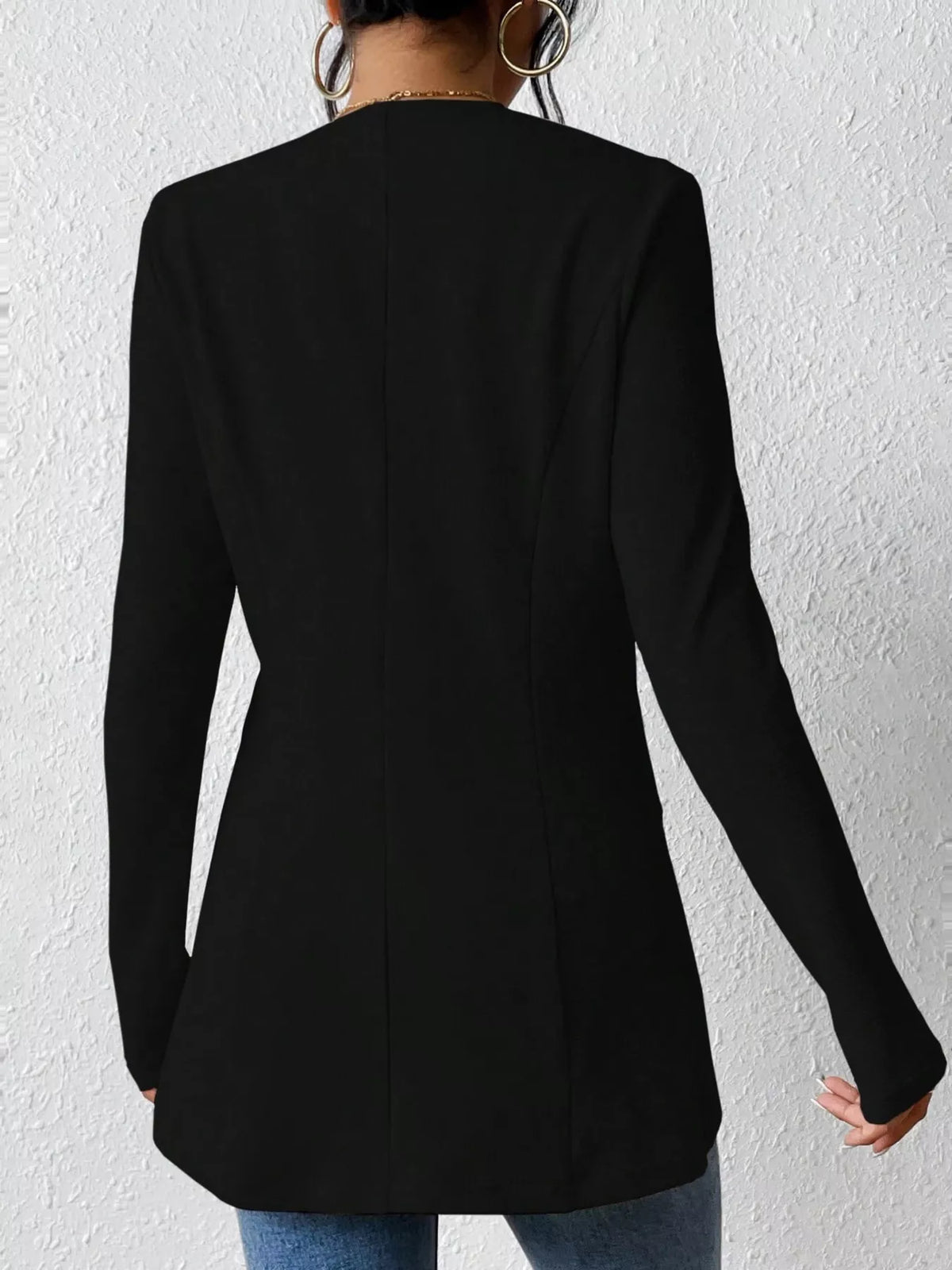 Princess Seams One Button Blazer