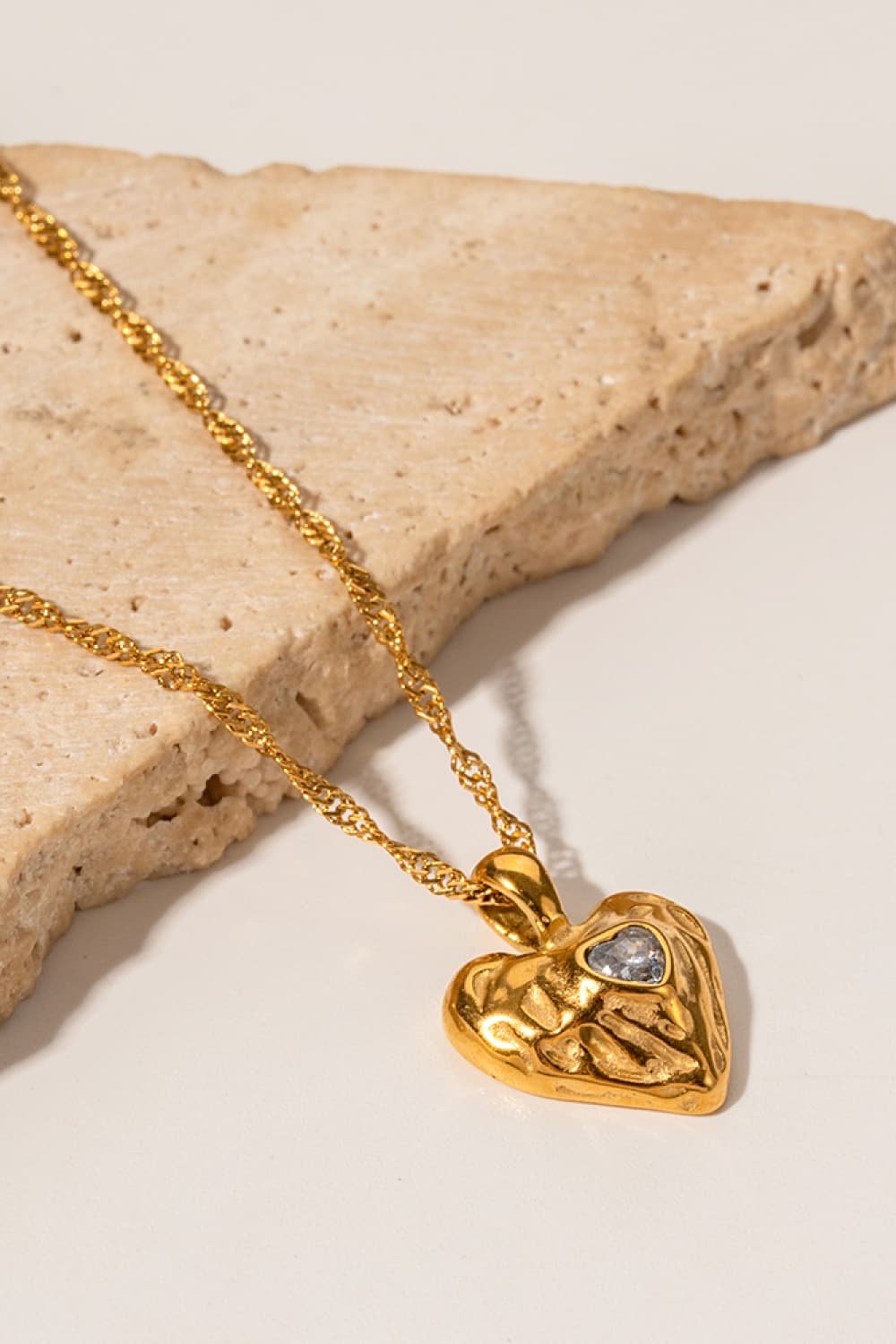 Heart Pendant Stainless Steel Necklace – image 1 | Lilixa Trending Jewelry
