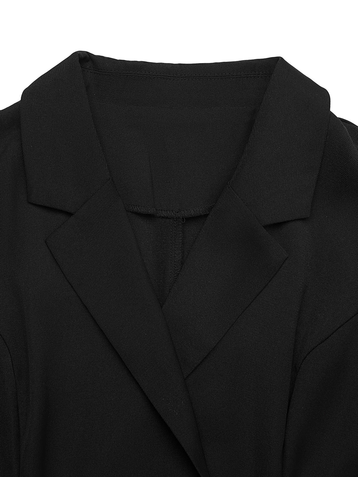 Lace Double Breasted Blazer Dress
