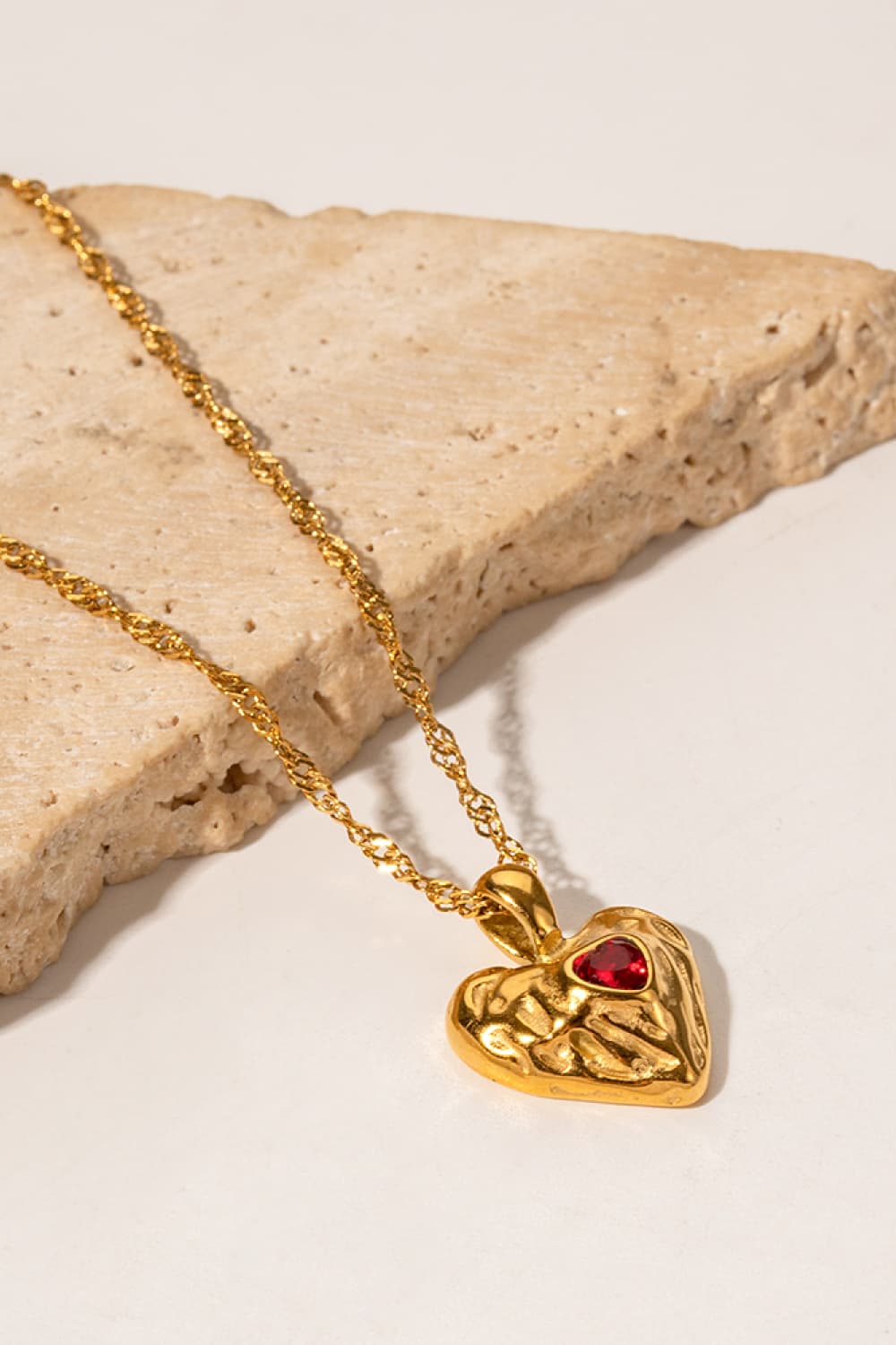 Heart Pendant Stainless Steel Necklace – image 5 | Lilixa Trending Jewelry