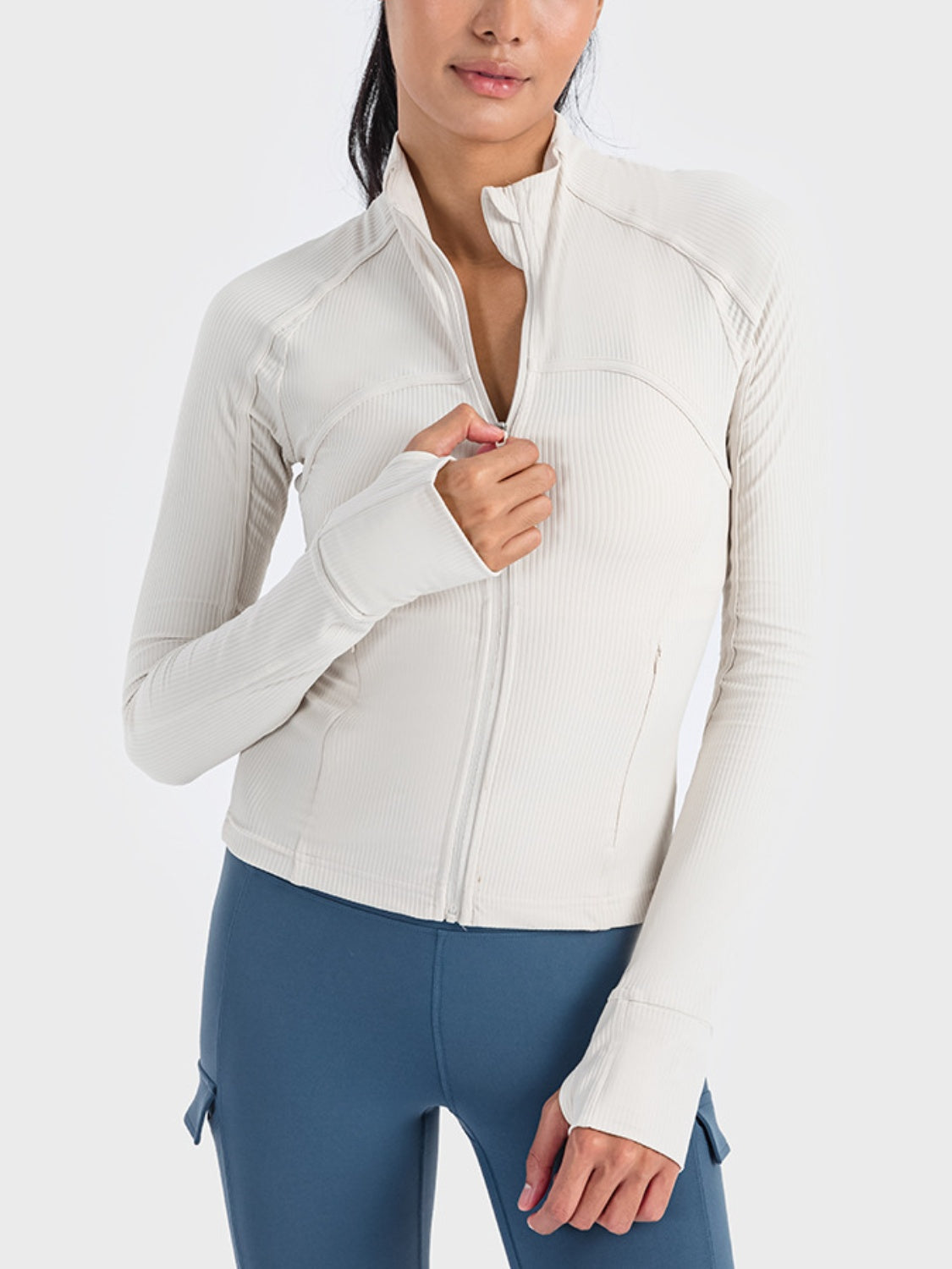 Millennia Zip Up Long Sleeve Sports Jacket