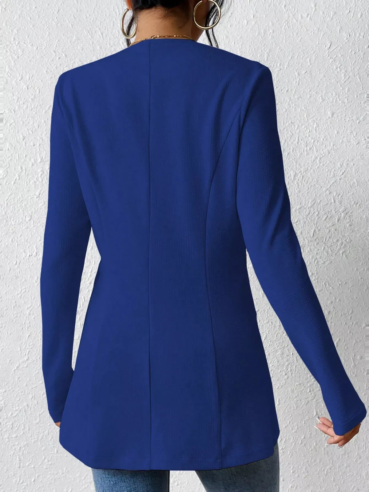 Princess Seams One Button Blazer