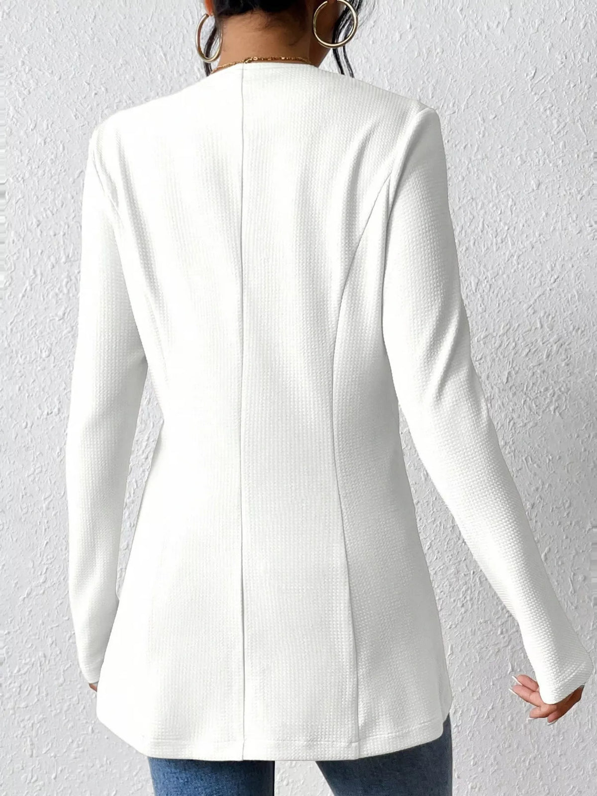 Princess Seams One Button Blazer