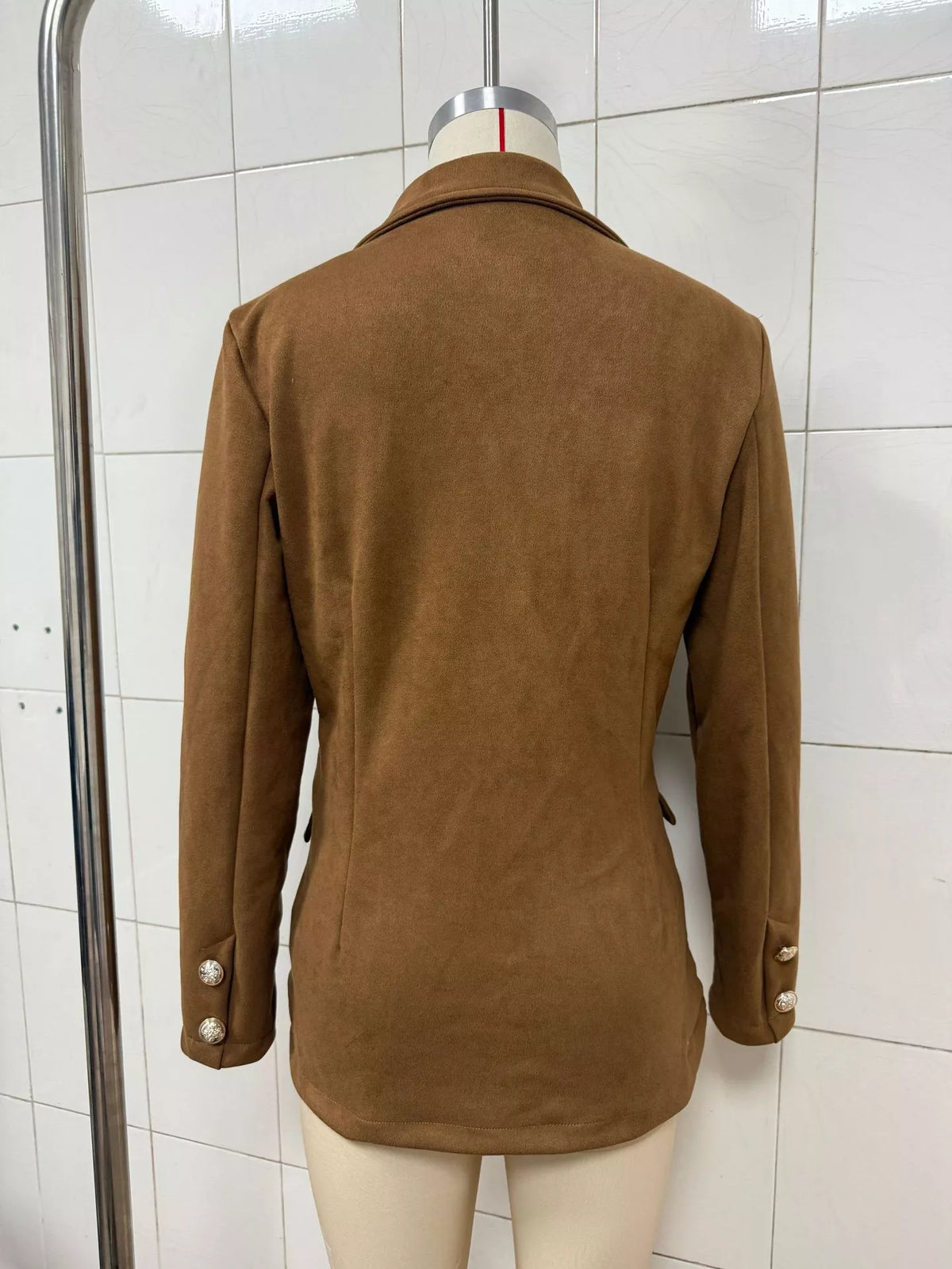 Women's Single-Breasted Lapel Collar Blazer