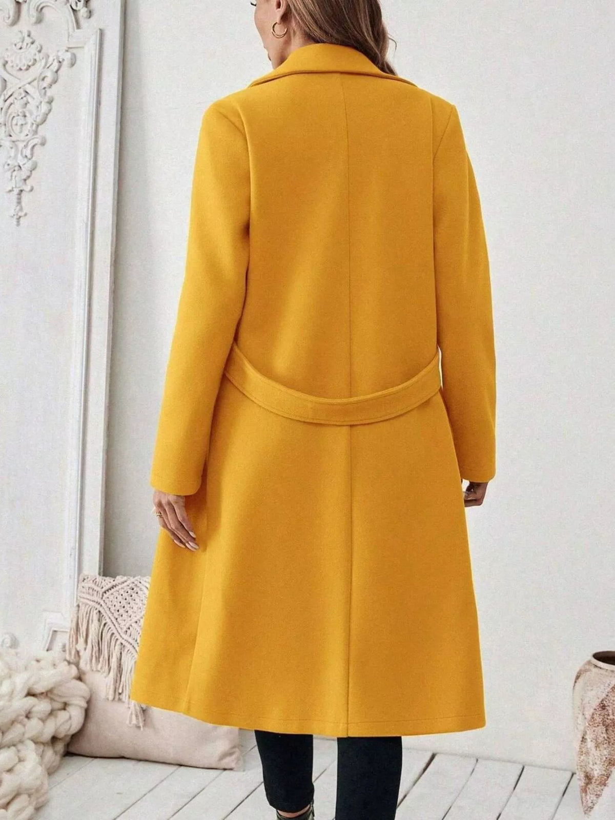 Single Button Longline Coat