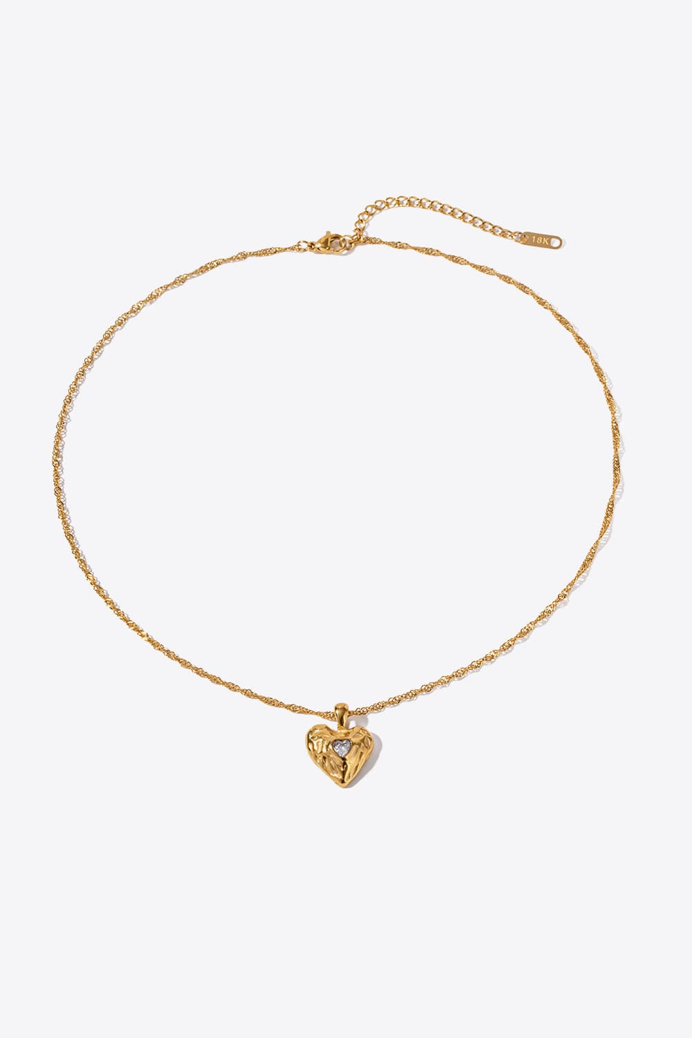 Heart Pendant Stainless Steel Necklace – image 4 | Lilixa Trending Jewelry