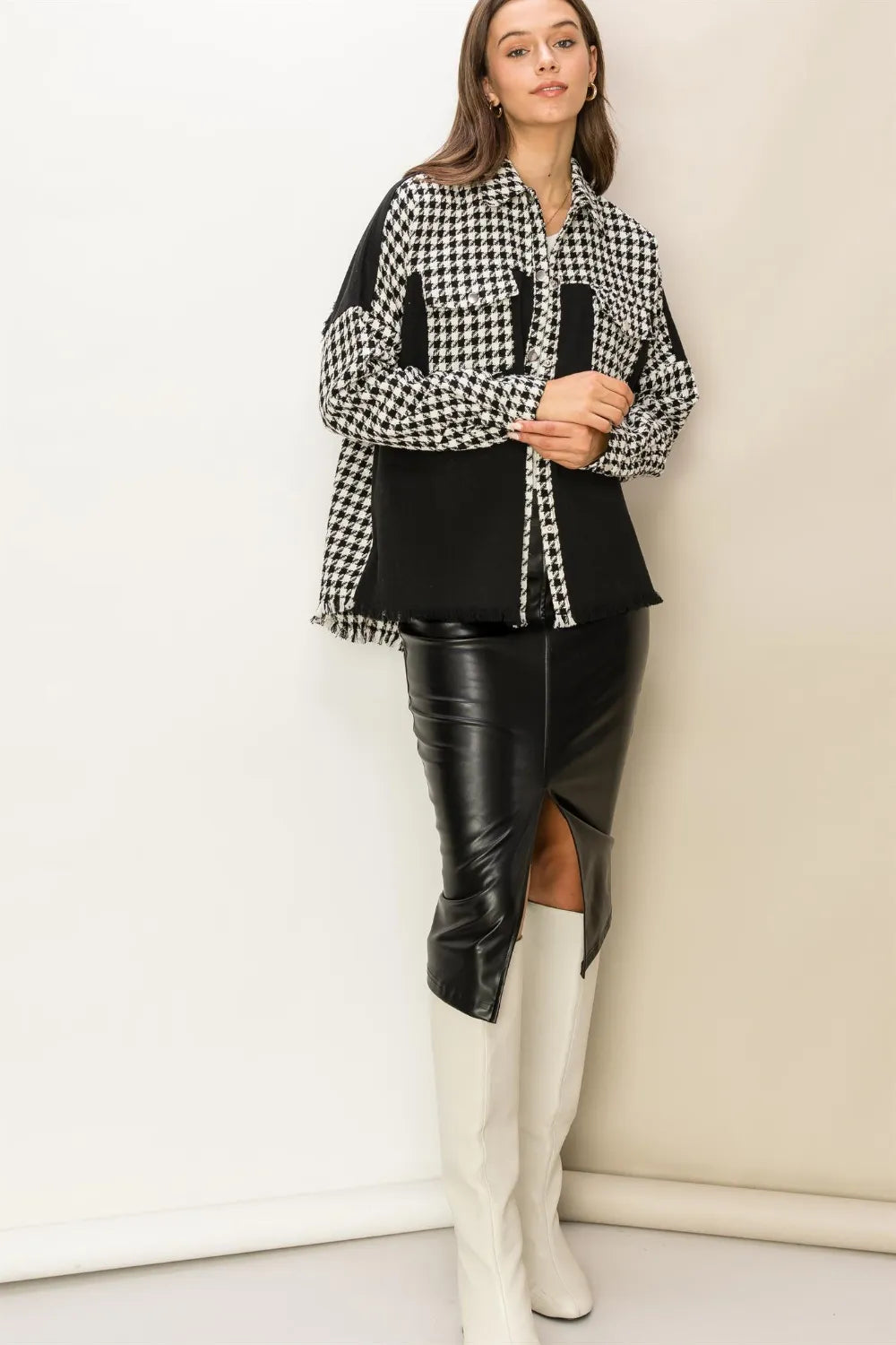 HYFVE Houndstooth Jacket
