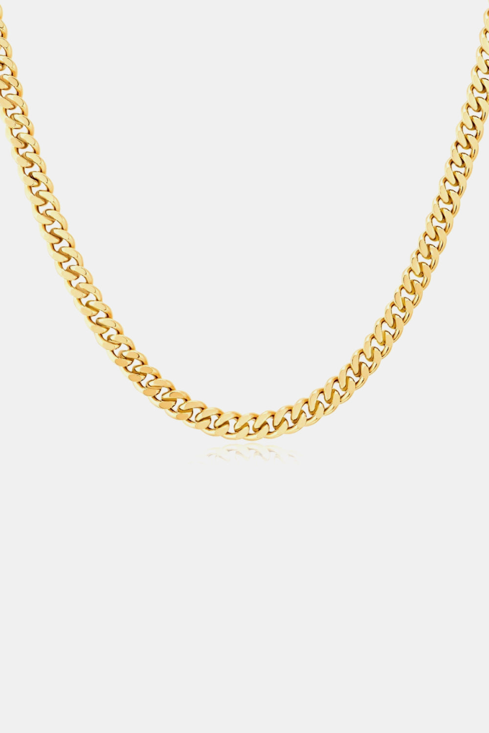 18K Gold Plated Curb Chain Necklace – image 5 | Lilixa Trending Jewelry