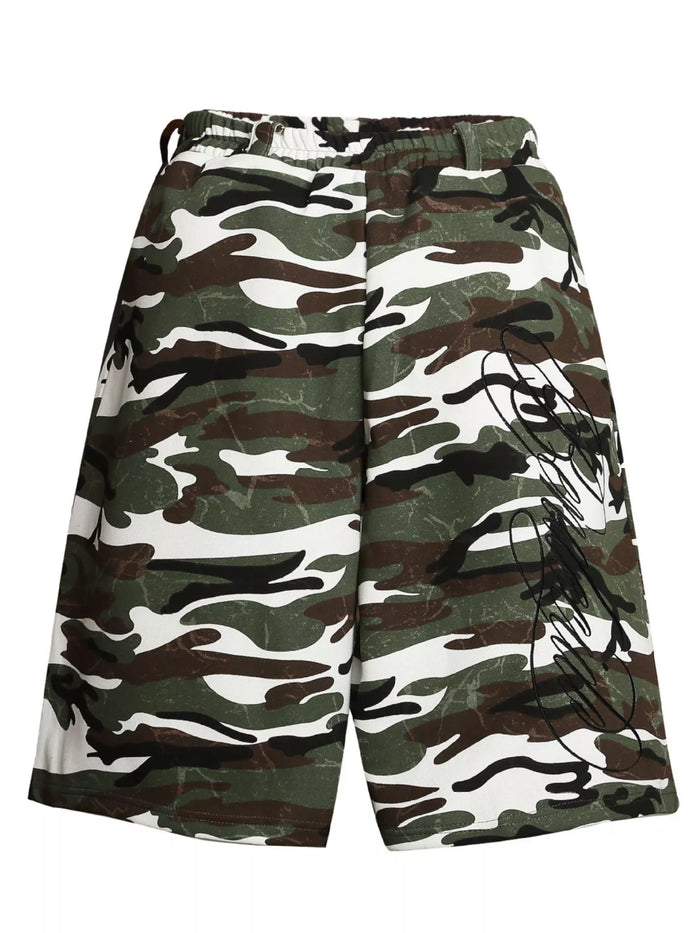 Men's Camouflage Capris