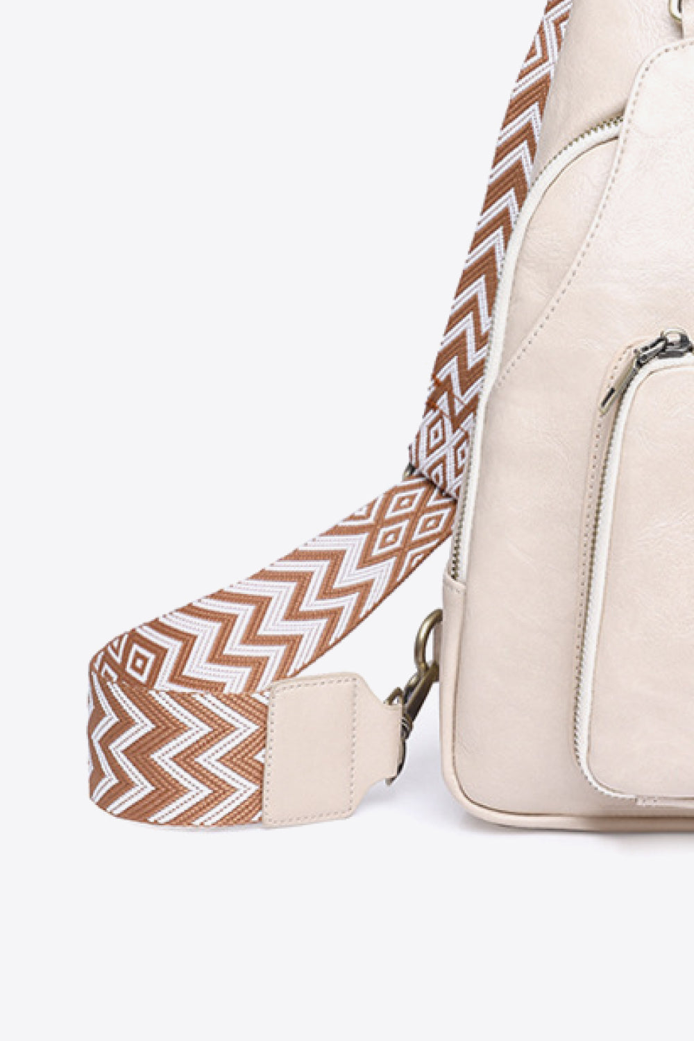 Adored Take A Trip Vegan Leather Sling Bag for Women