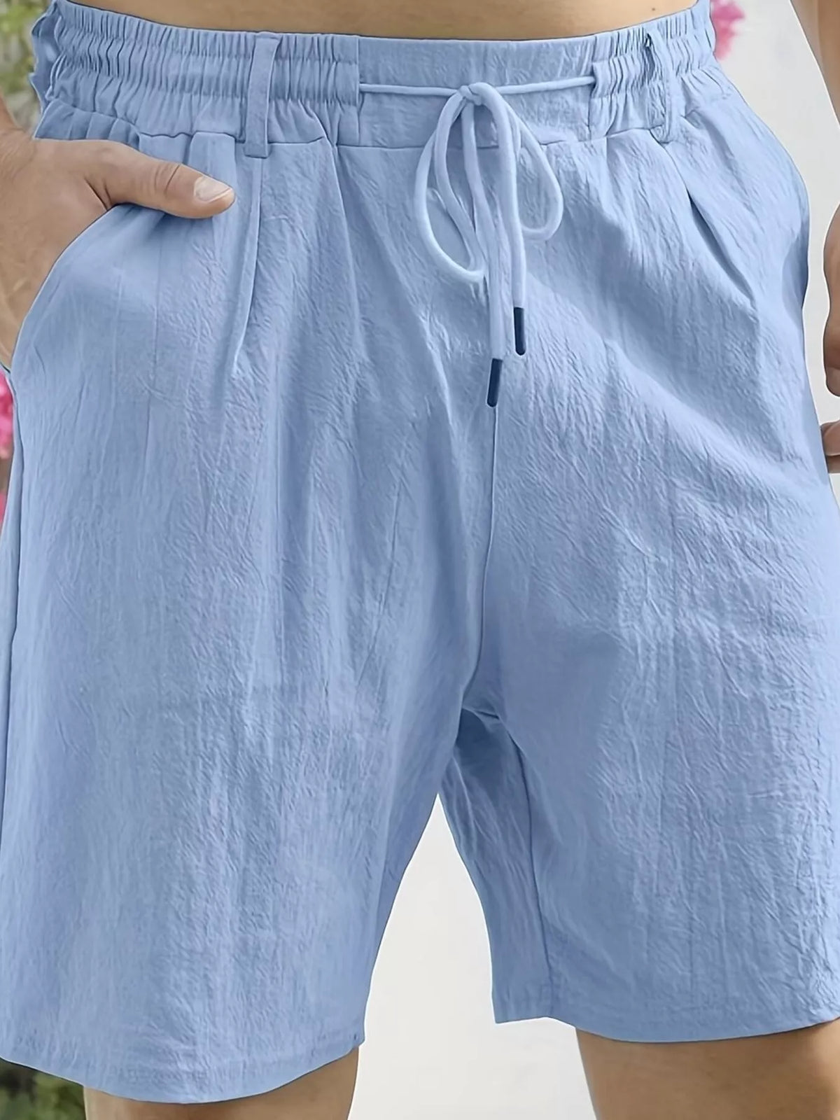 Men' Lightweight Drawstring Shorts Plus Size
