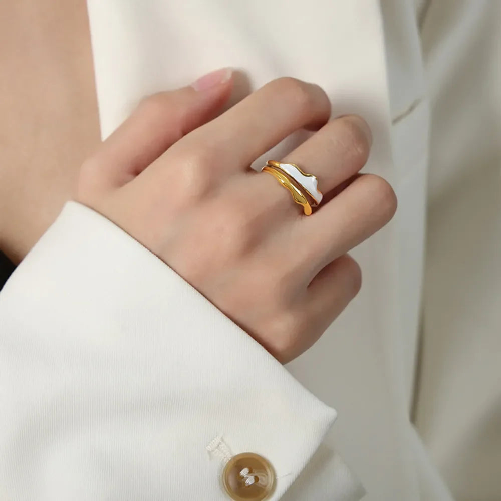 18K Gold-Plated Open Ring – image 8 | Lilixa Trending Jewelry