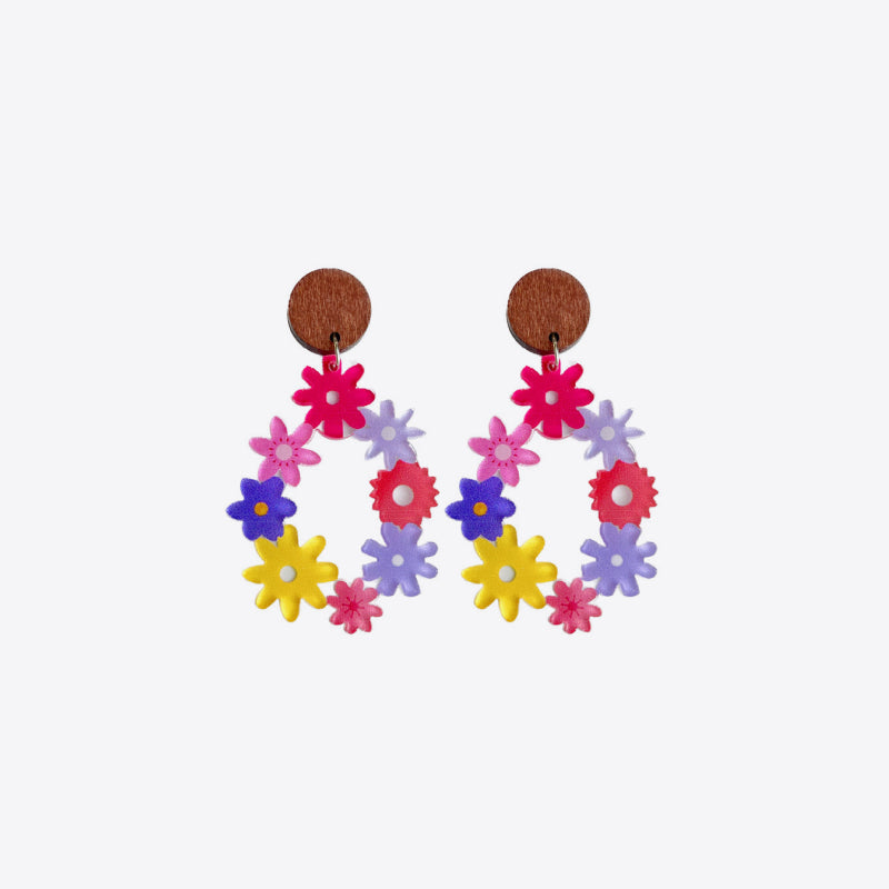 Floral Teardrop Earrings – image 1 | Lilixa Trending Jewelry