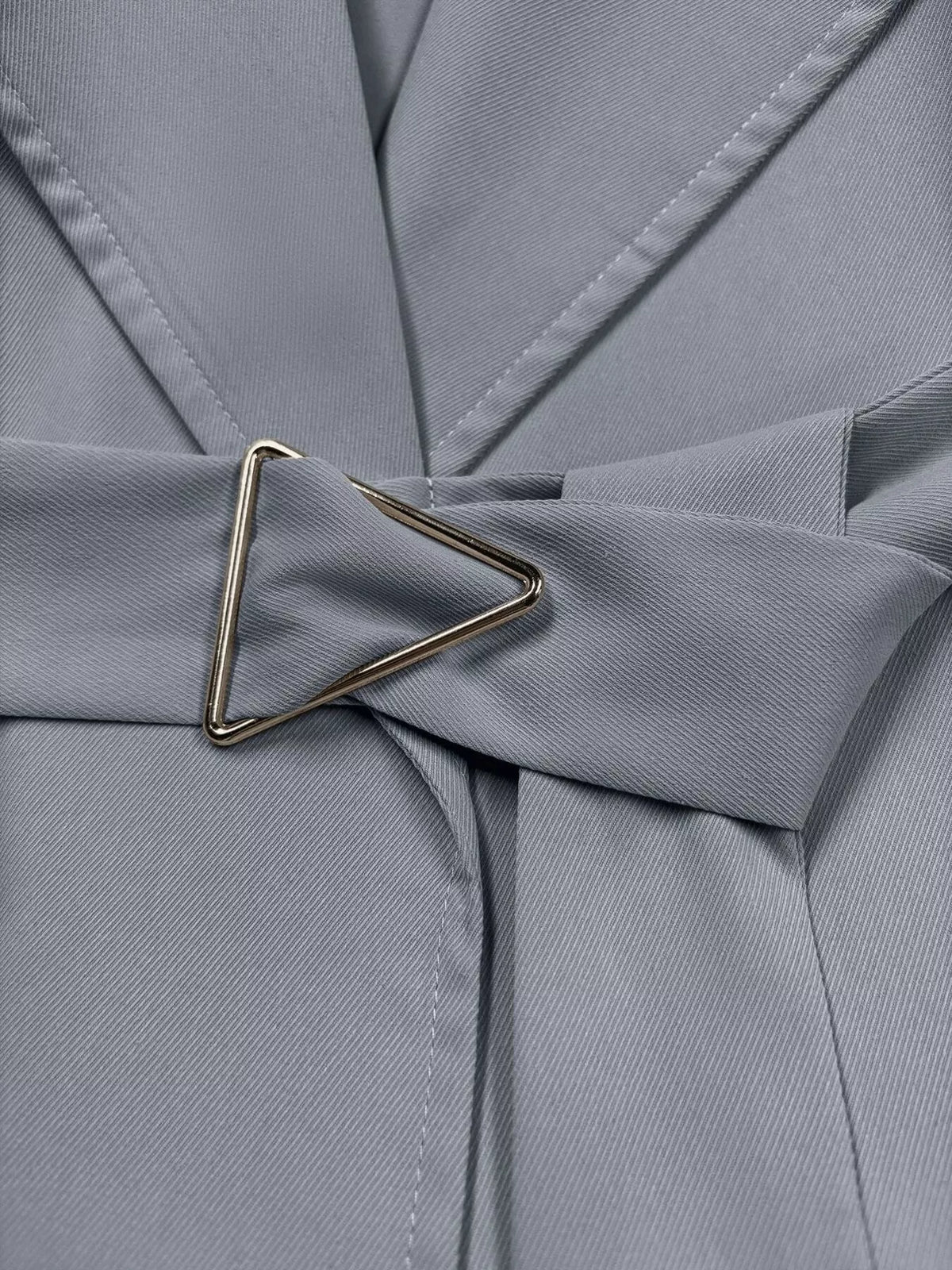 Lapel Longline Trench Coat