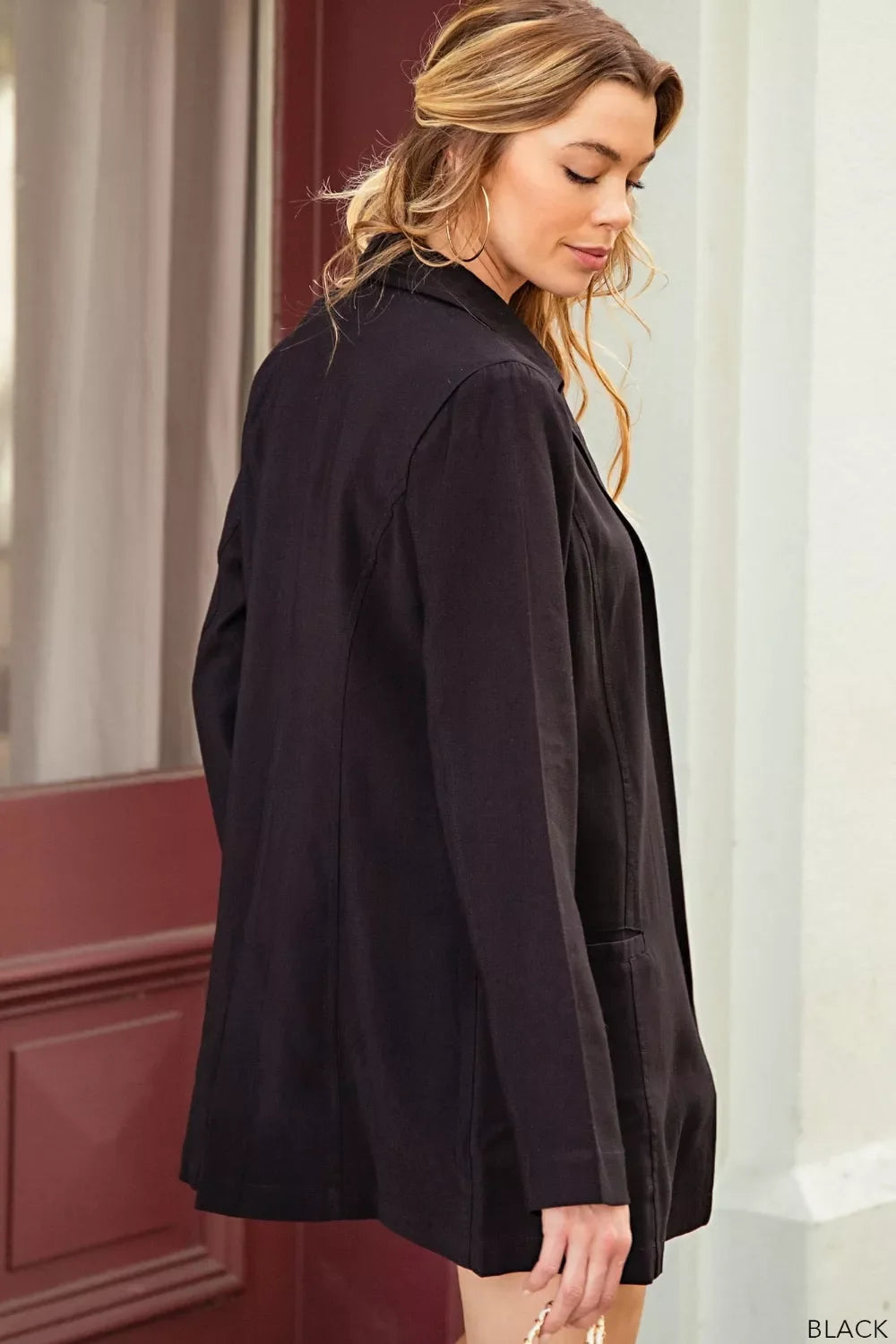 Kori America Open Front Blazer