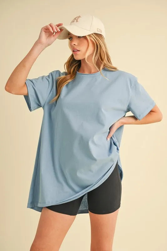 Aemi+Co Oversized Short Sleeve T-Shirt